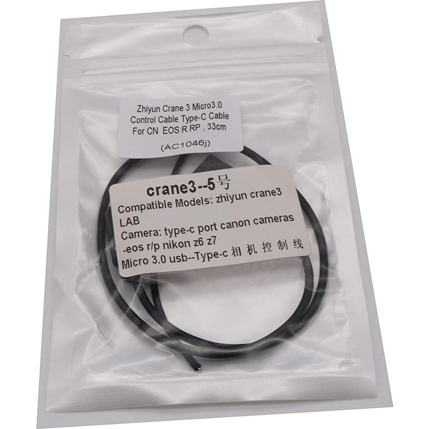 Cable de Control USB 3.0 a Type-C para ZHIYUN Crane 3 LAB