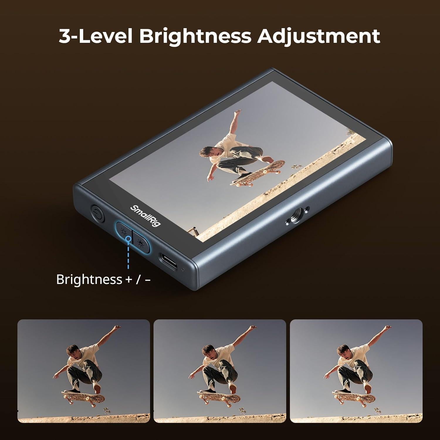 Monitor Inalámbrico SmallRig 4K para iPhone con Control Remoto