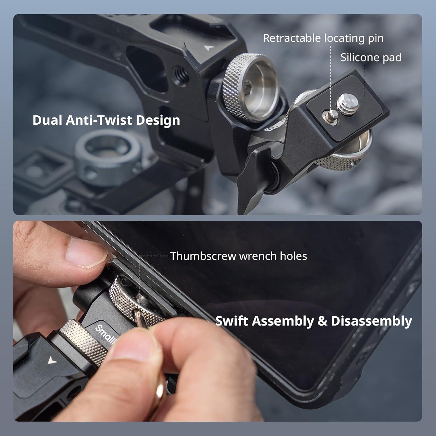 Mango Superior Ajustable SmallRig 5323 para Monitor 5"-7"