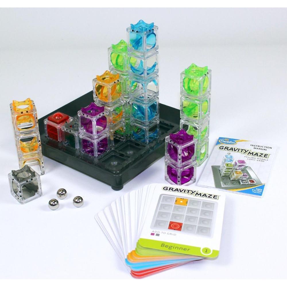 ThinkFun Gravity Maze Juego STEM 60 Desafíos 8+ Años