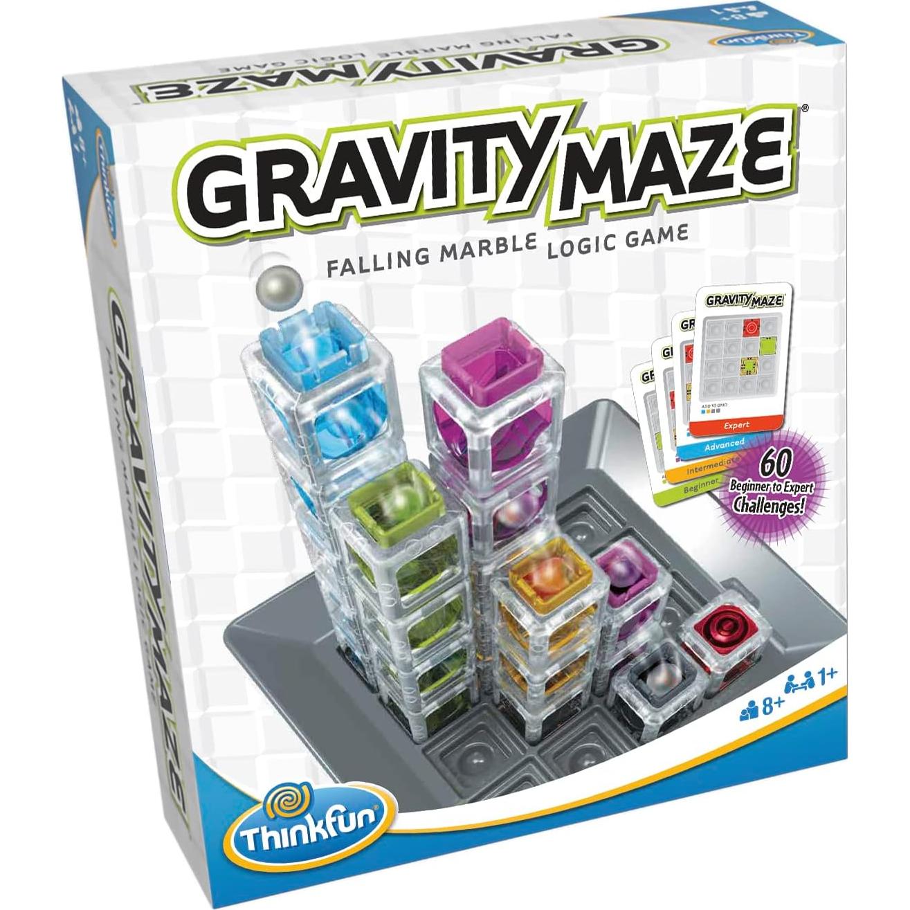 ThinkFun Gravity Maze Juego STEM 60 Desafíos 8+ Años