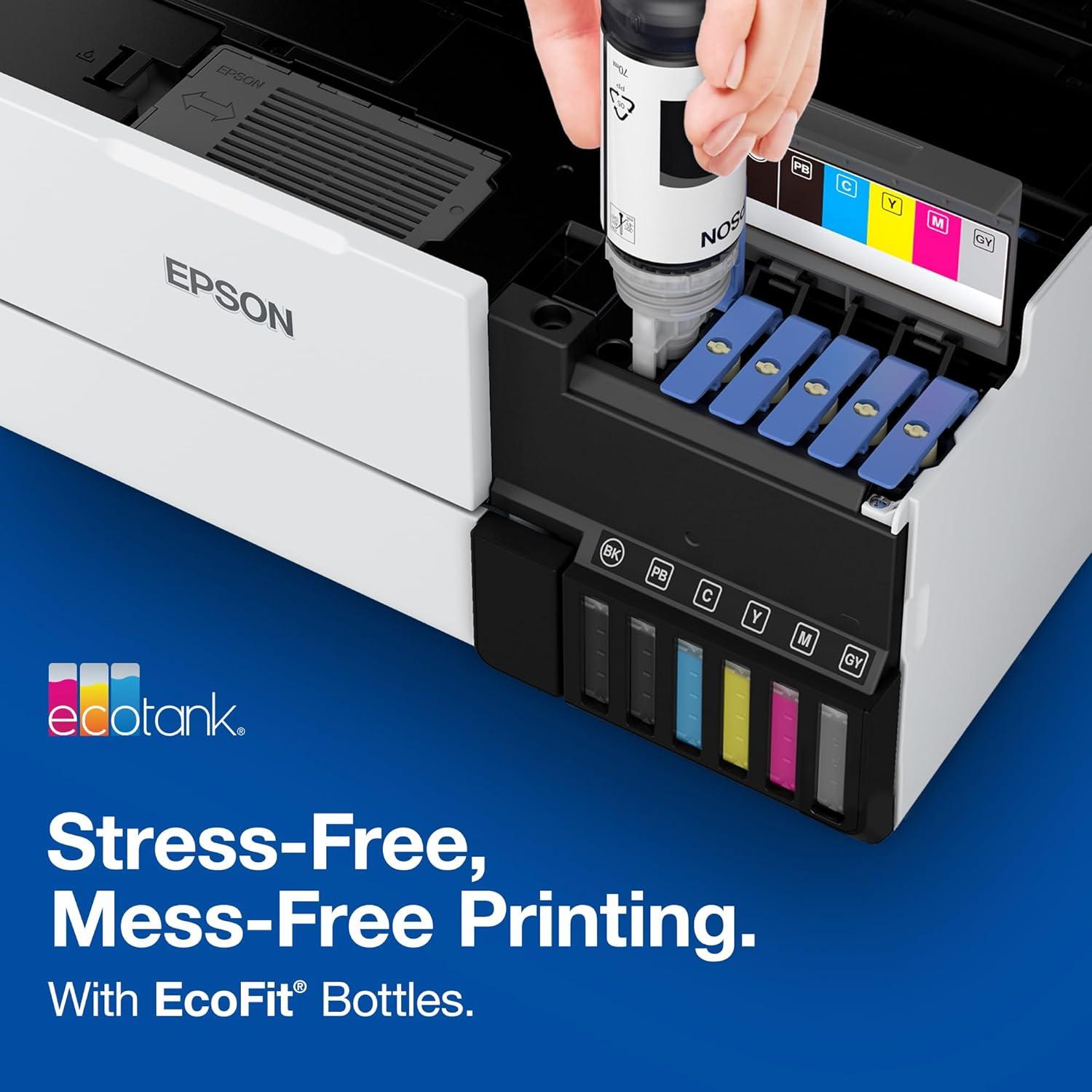 Tinta Botella EcoTank Epson T552920-S 5 Colores 70 mL