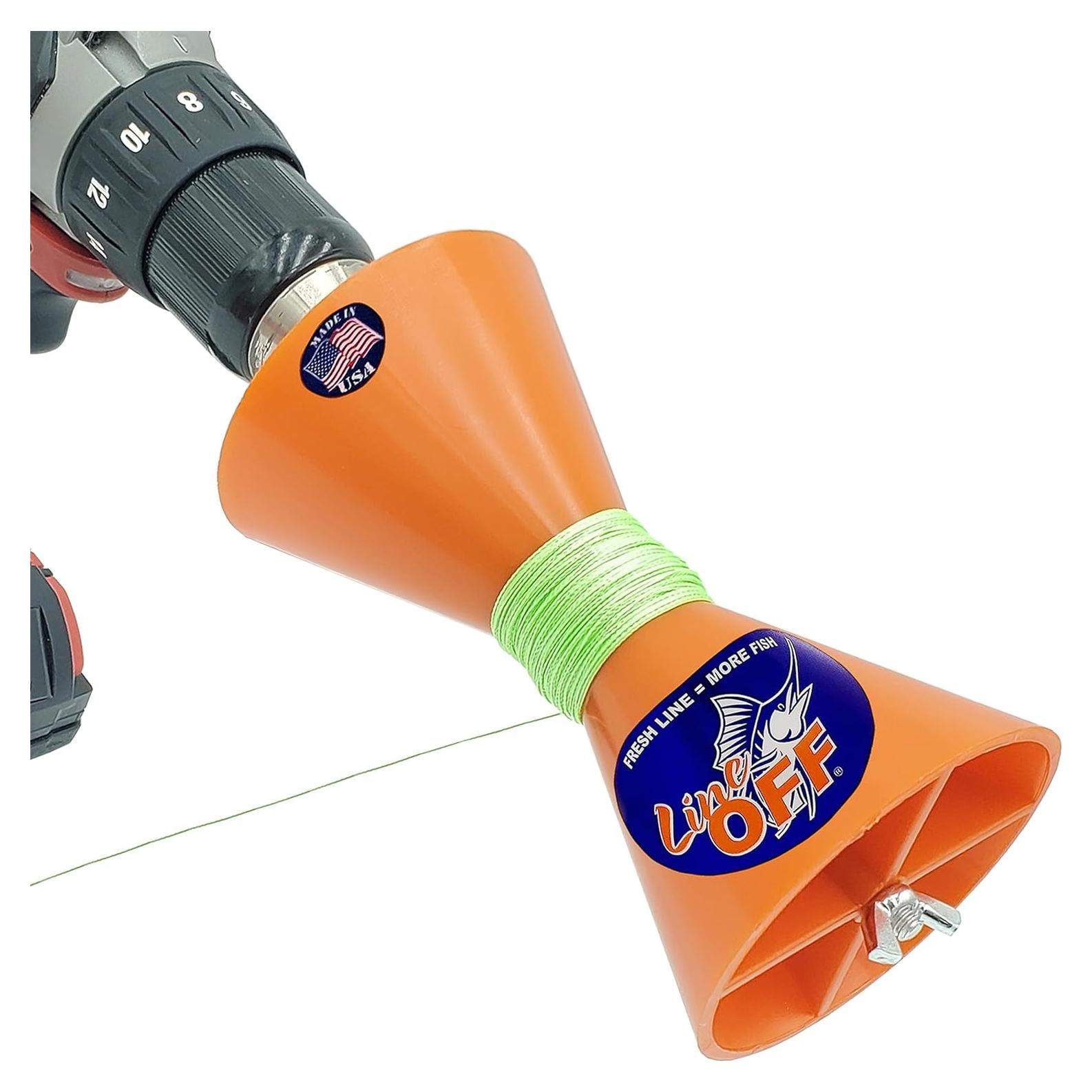 Despojador de Línea Line Off Naranja para Taladro