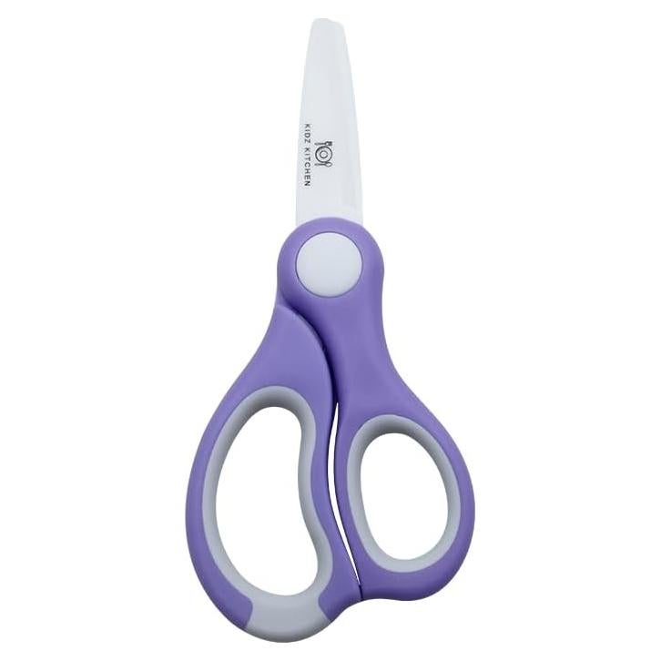 Tijeras para Comida de Bebé Genérico Cerámica Morado 67.7g
