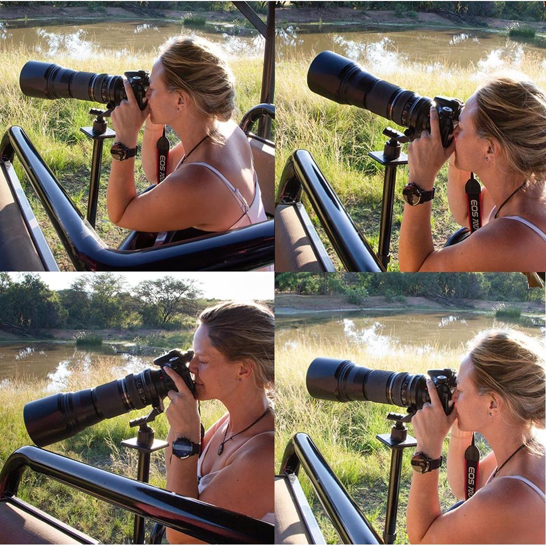 Estabilizador Gimbal StediLens para Lente Telefoto - Soporte Base