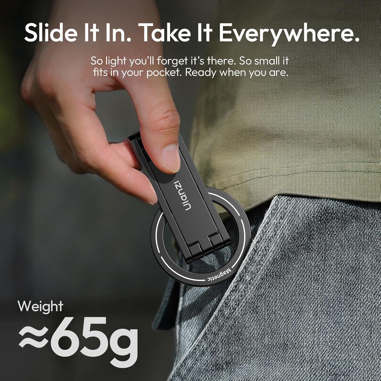 Soporte de trípode magnético ULANZI MA60 para iPhone - Aluminio