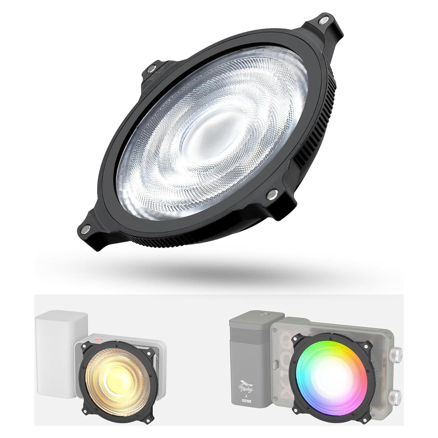 Reflector de Lente Mini ZHIYUN 5X Aumento de Brillo 99g