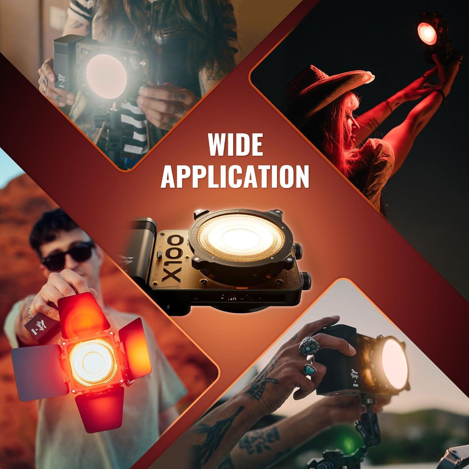 Reflector de Lente Mini ZHIYUN 5X Aumento de Brillo 99g