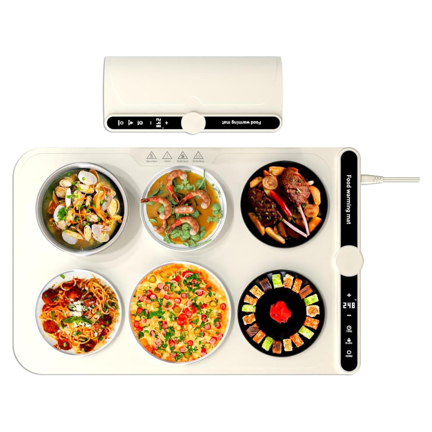 Alfombrilla Calentadora de Comida Dongguan Aoxun 60x38cm Beige