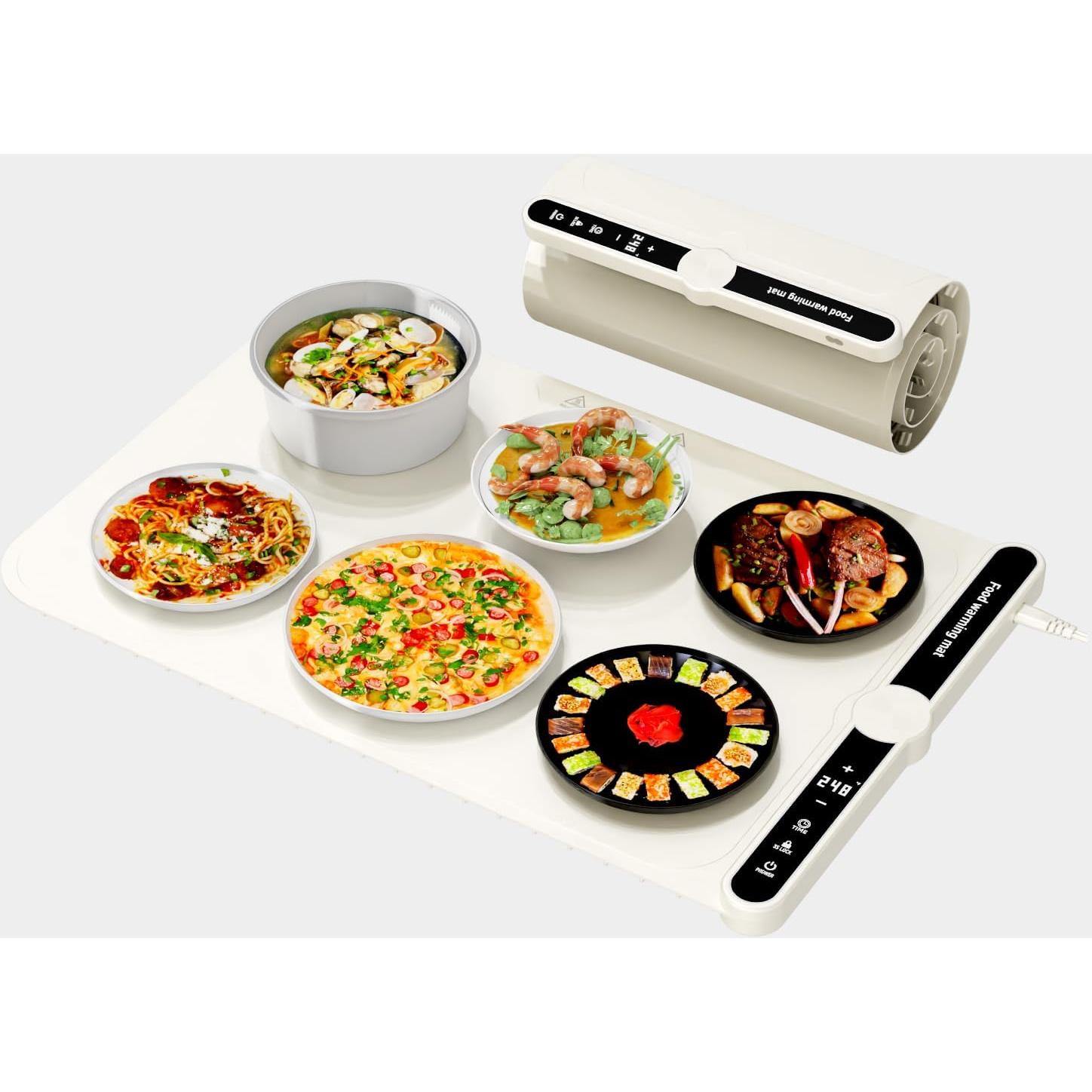 Alfombrilla Calentadora de Comida Dongguan Aoxun 60x38cm Beige