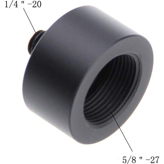 Base de cámara CAMVATE con orificio 1/4" y 3/8" + Brazo mágico