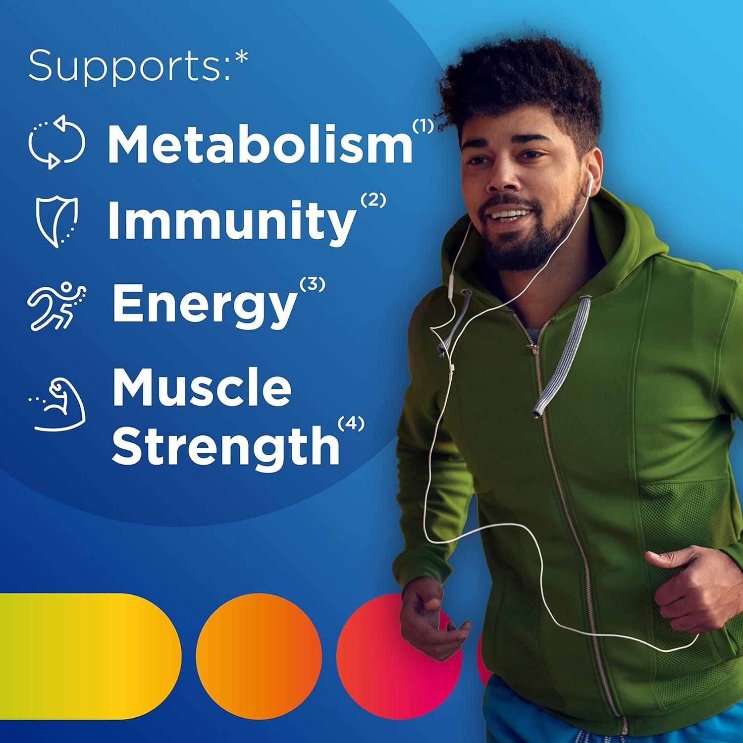 Centrum MultiGummies Gummy Multivitamínico Hombres 170 Unidades