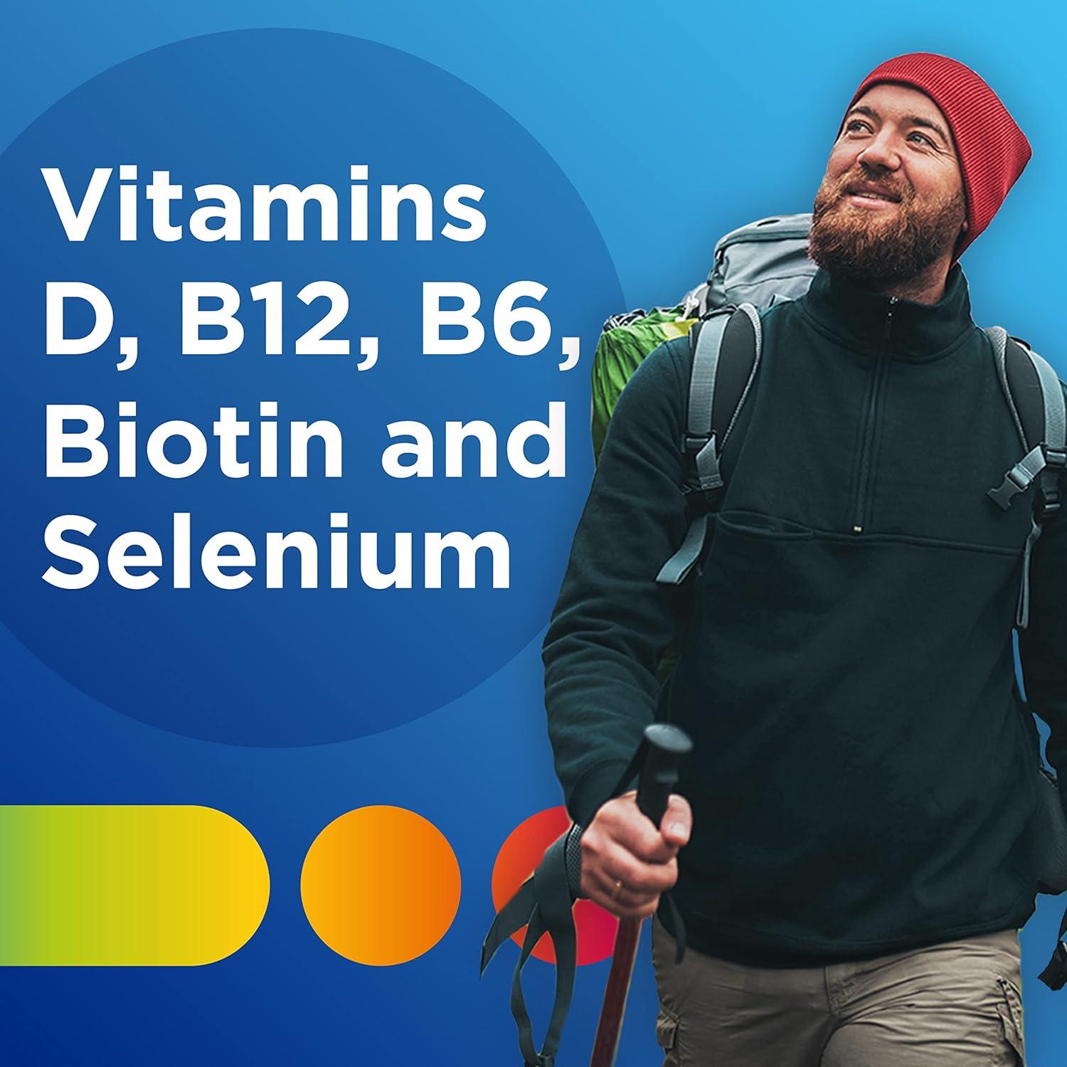 Centrum MultiGummies Gummy Multivitamínico Hombres 170 Unidades