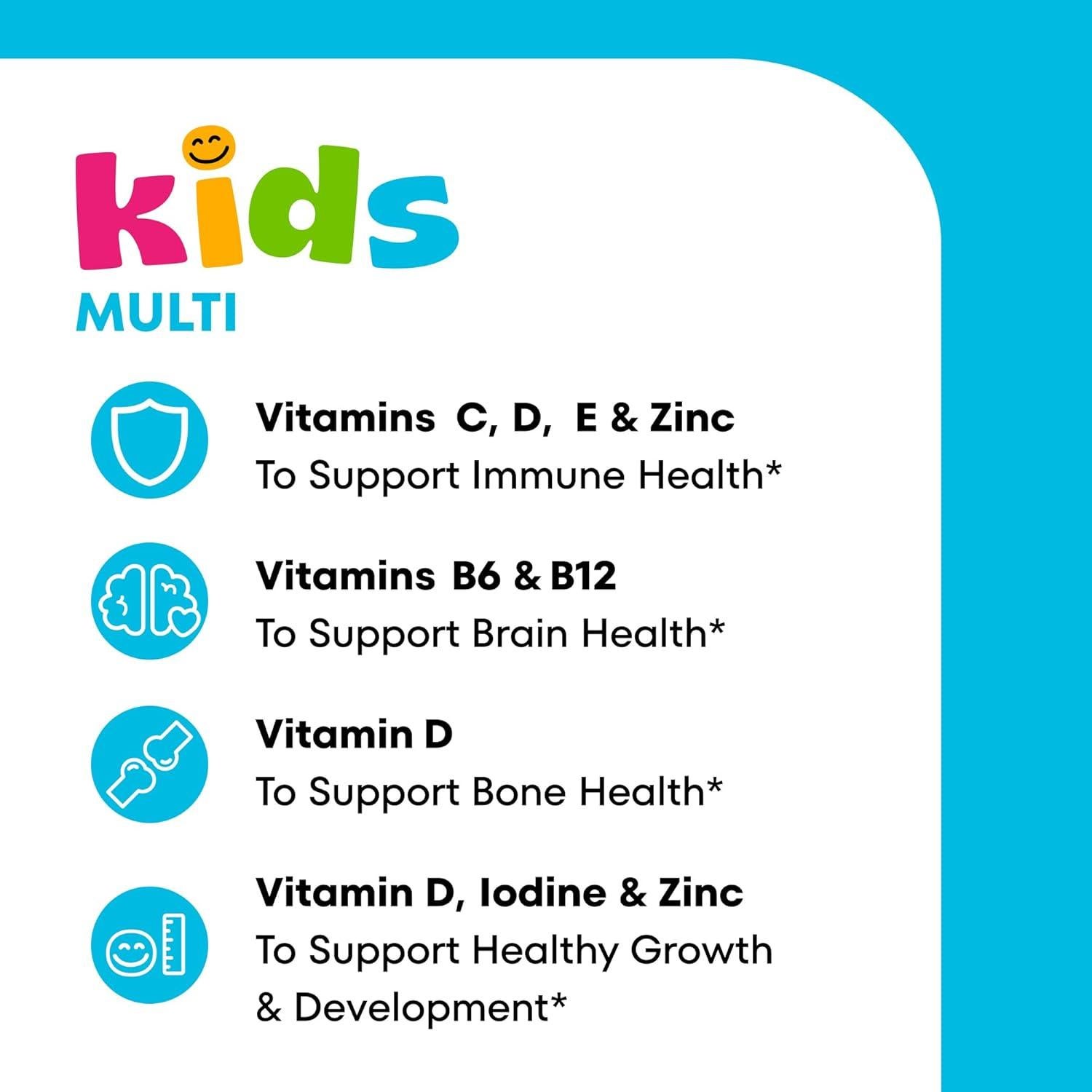 Gomitas Multivitamínicas One A Day Kids 60 Unidades - Vitamina C, D, E y Zinc