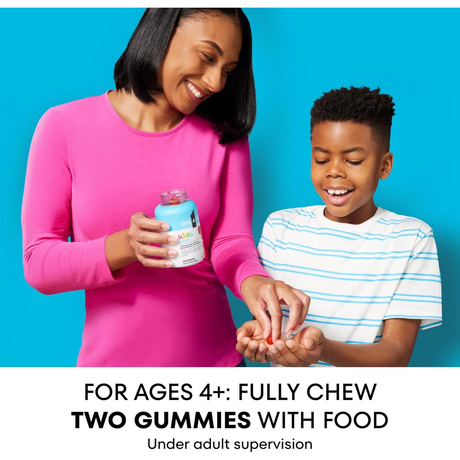 Gomitas Multivitamínicas One A Day Kids 60 Unidades - Vitamina C, D, E y Zinc