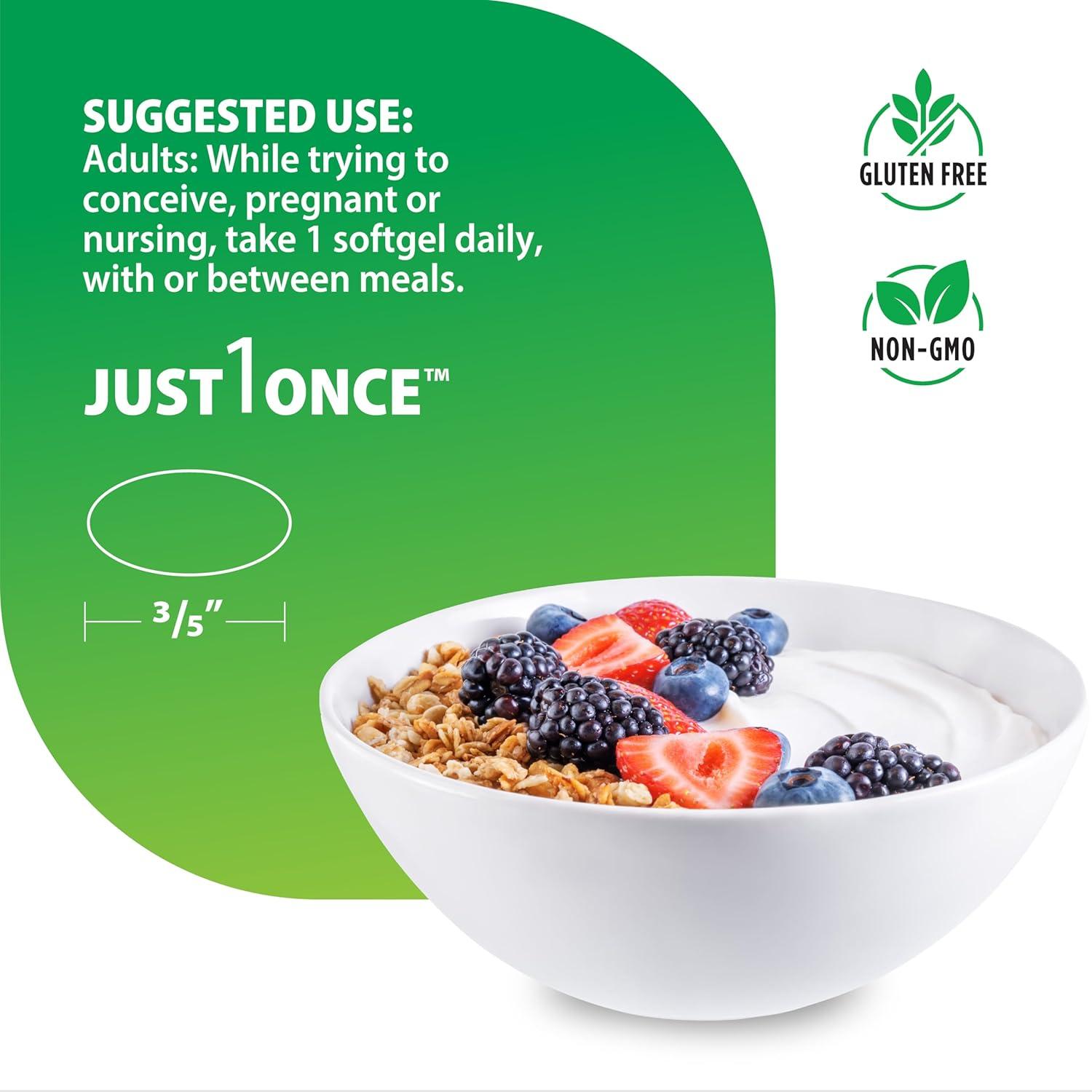 Rainbow Light DHA Prenatal 180 Cápsulas Omega 3 EPA DHA