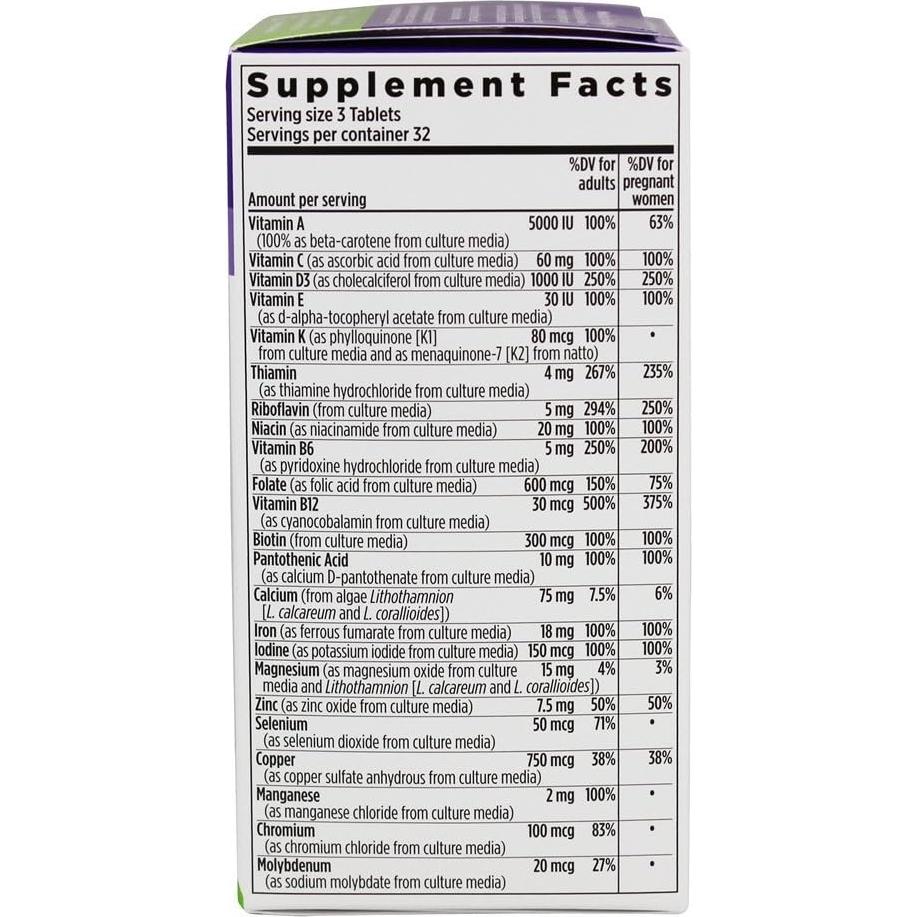 Suplemento Prenatal Nuevo Capítulo 96 tabletas - 2 paquetes