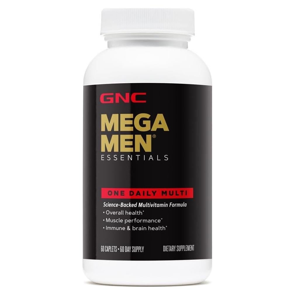 GNC Mega Men Multivitamínico Diario 60 Comprimidos