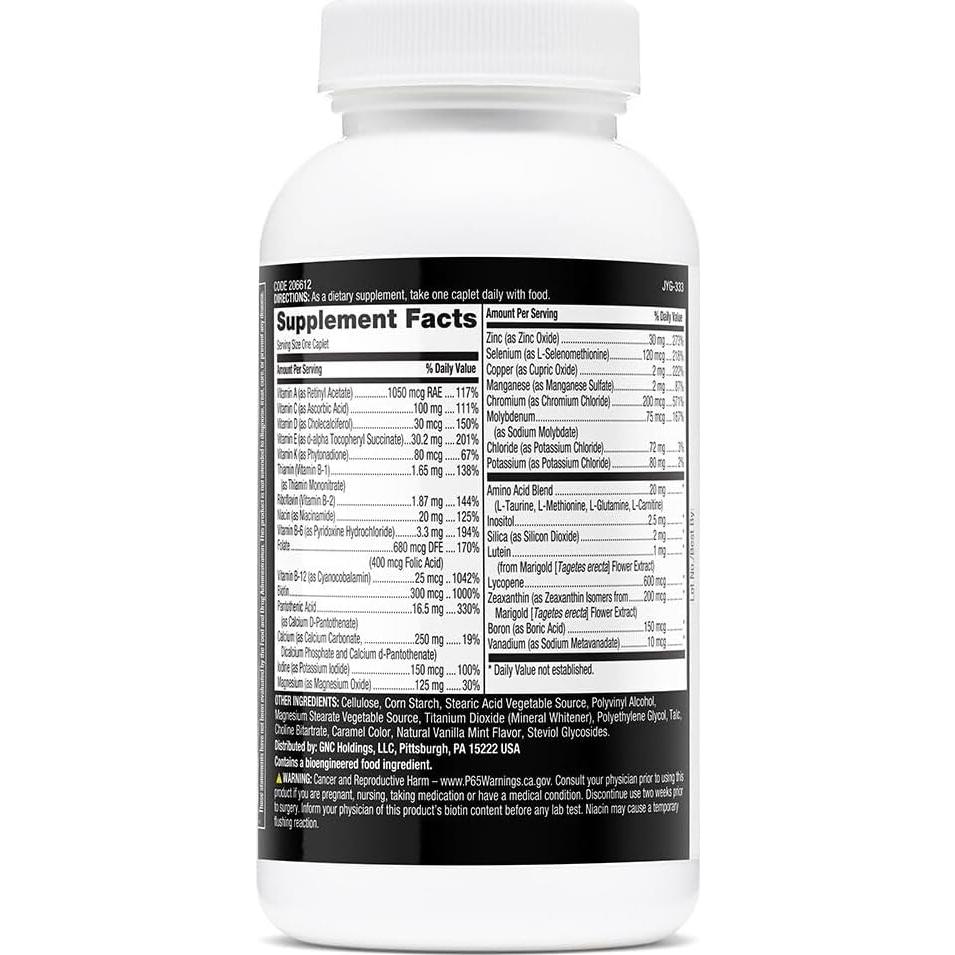 GNC Mega Men Multivitamínico Diario 60 Comprimidos