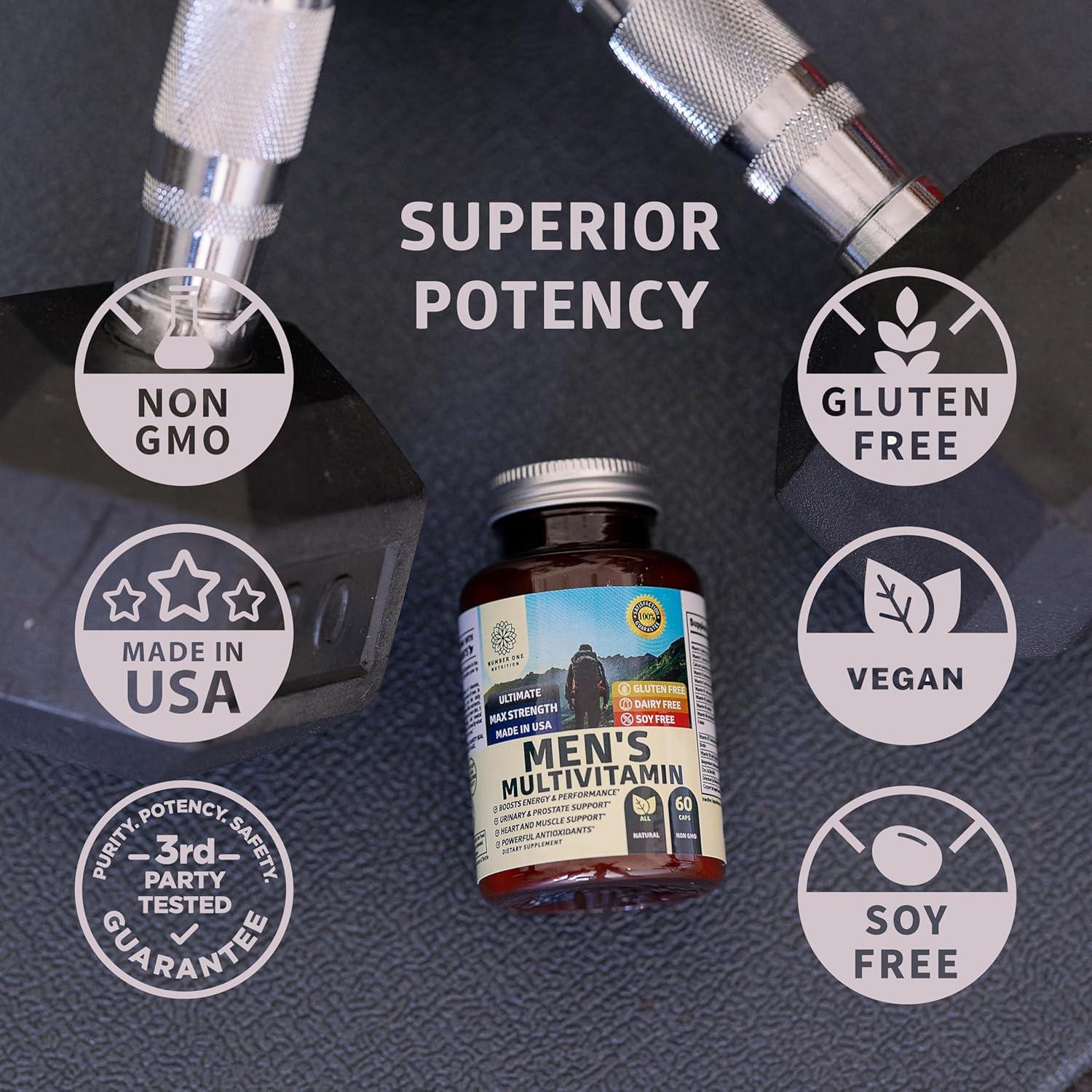 Suplemento Multivitamínico Premium Number One Nutrition 60 Cápsulas