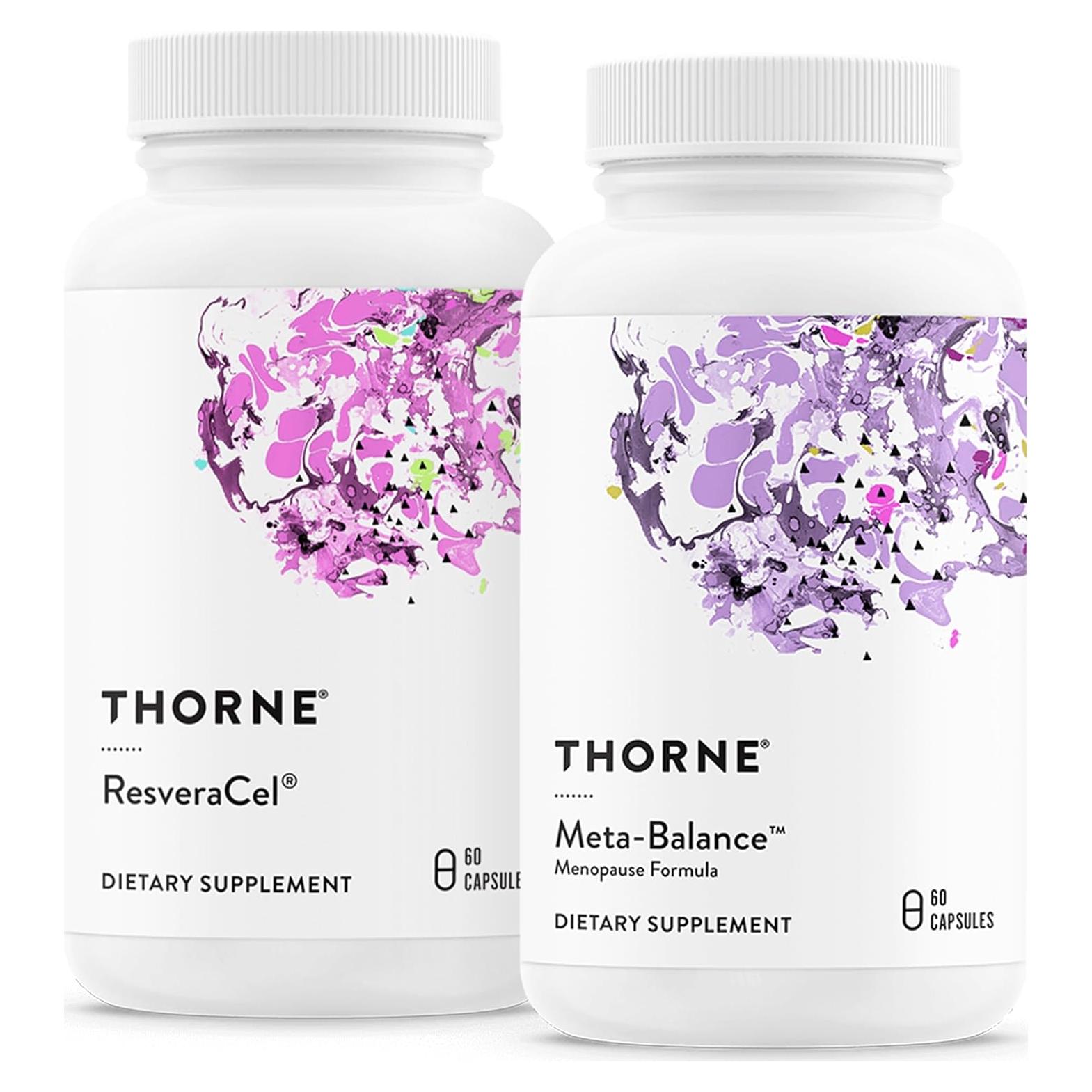 Thorne Paquete Envejecimiento Saludable y Menopausia 30 Porciones