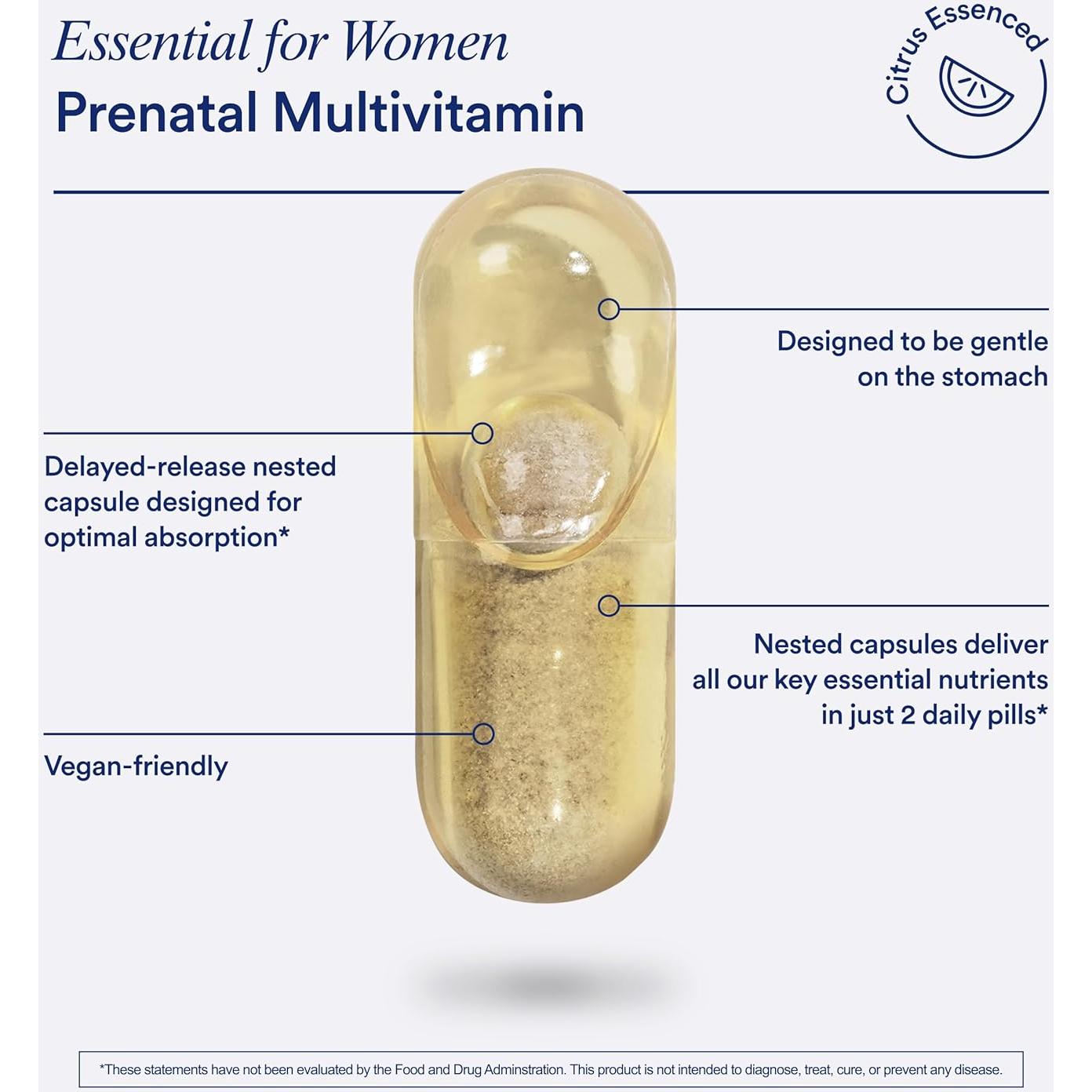 Ritual Mom-to-Baby Set with Prenatal Vitamins and Natal Choline Supplements, Supports Pregnancy, Baby's Cognitive Function, Fetal Brain Development, 30 Day Supply