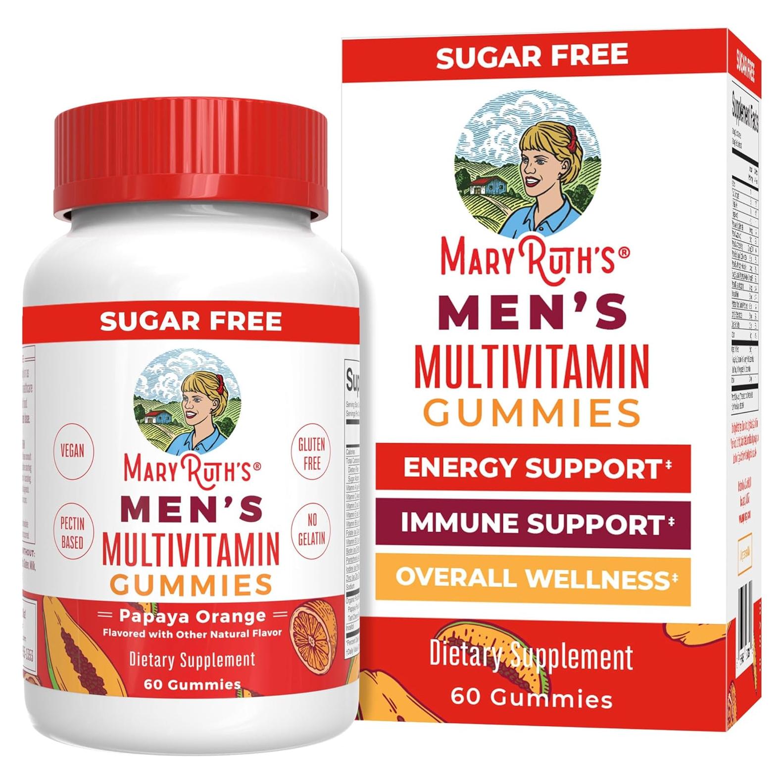 Gominolas Multivitamínicas para Hombres MaryRuth 60 Unidades