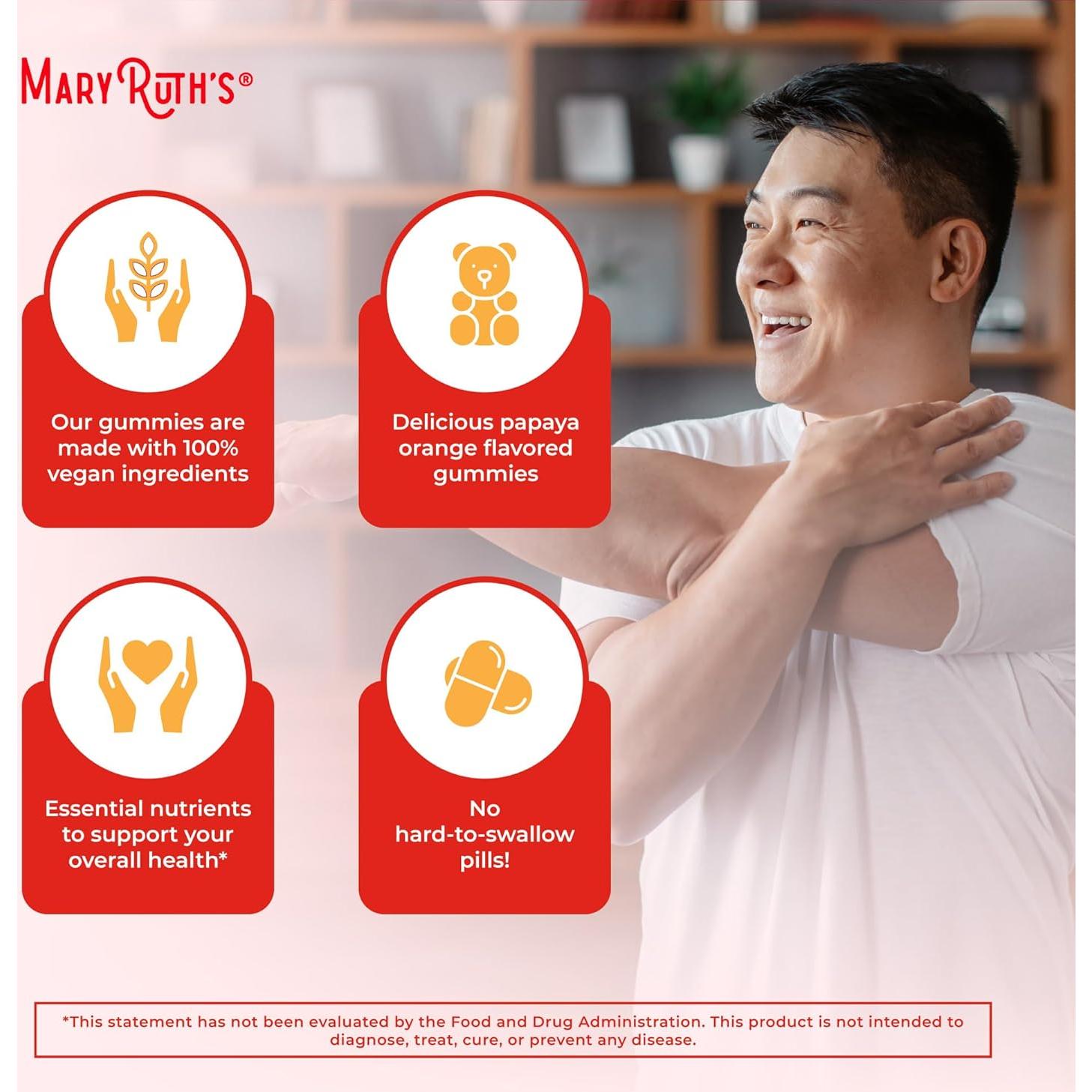 Gominolas Multivitamínicas para Hombres MaryRuth 60 Unidades