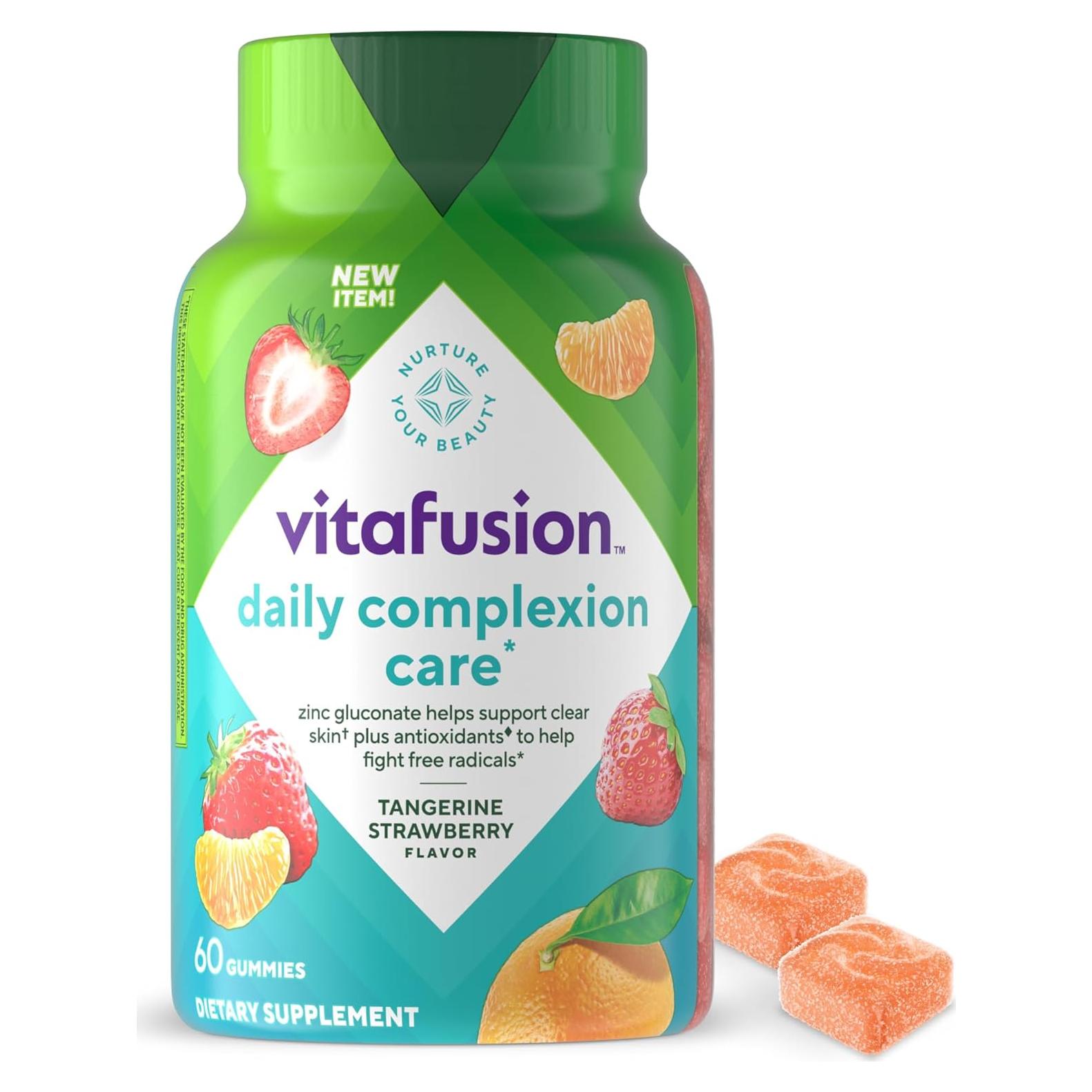 Suplemento Vitafusion Cuidado de la Piel Diario 60 gomitas