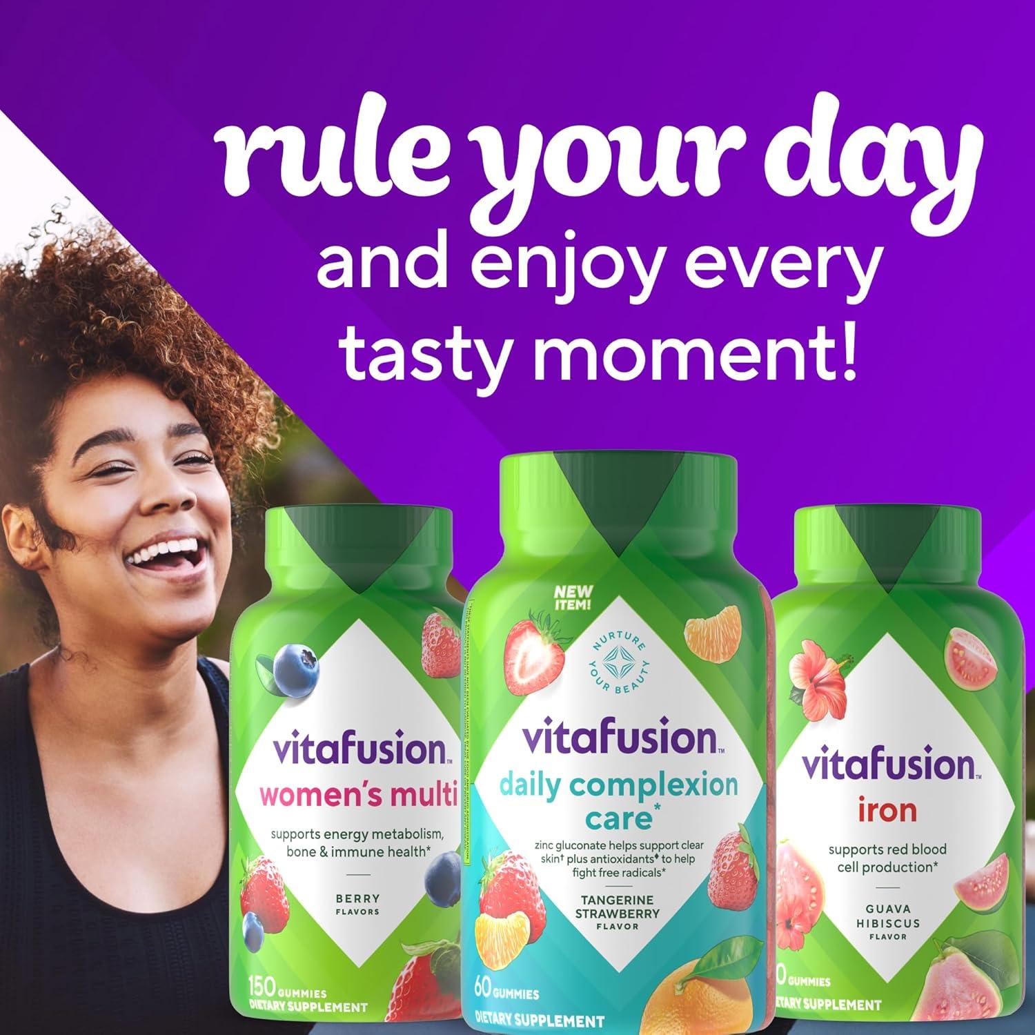 Suplemento Vitafusion Cuidado de la Piel Diario 60 gomitas