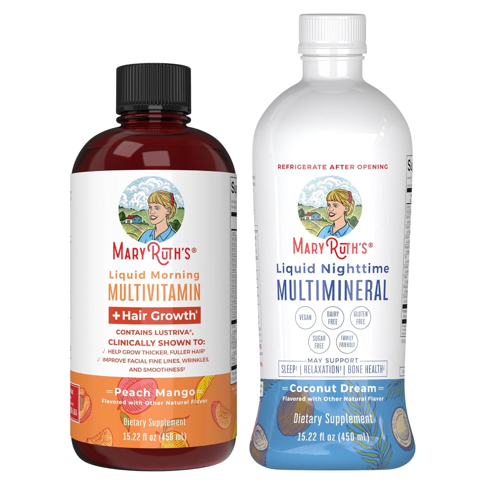 Multivitamina Líquida MaryRuth's Crecimiento Cabello 450ml