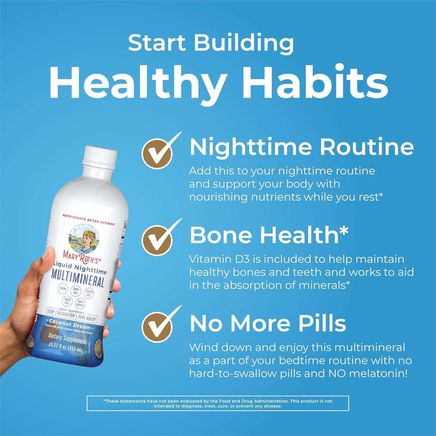 Multivitamina Líquida MaryRuth's Crecimiento Cabello 450ml