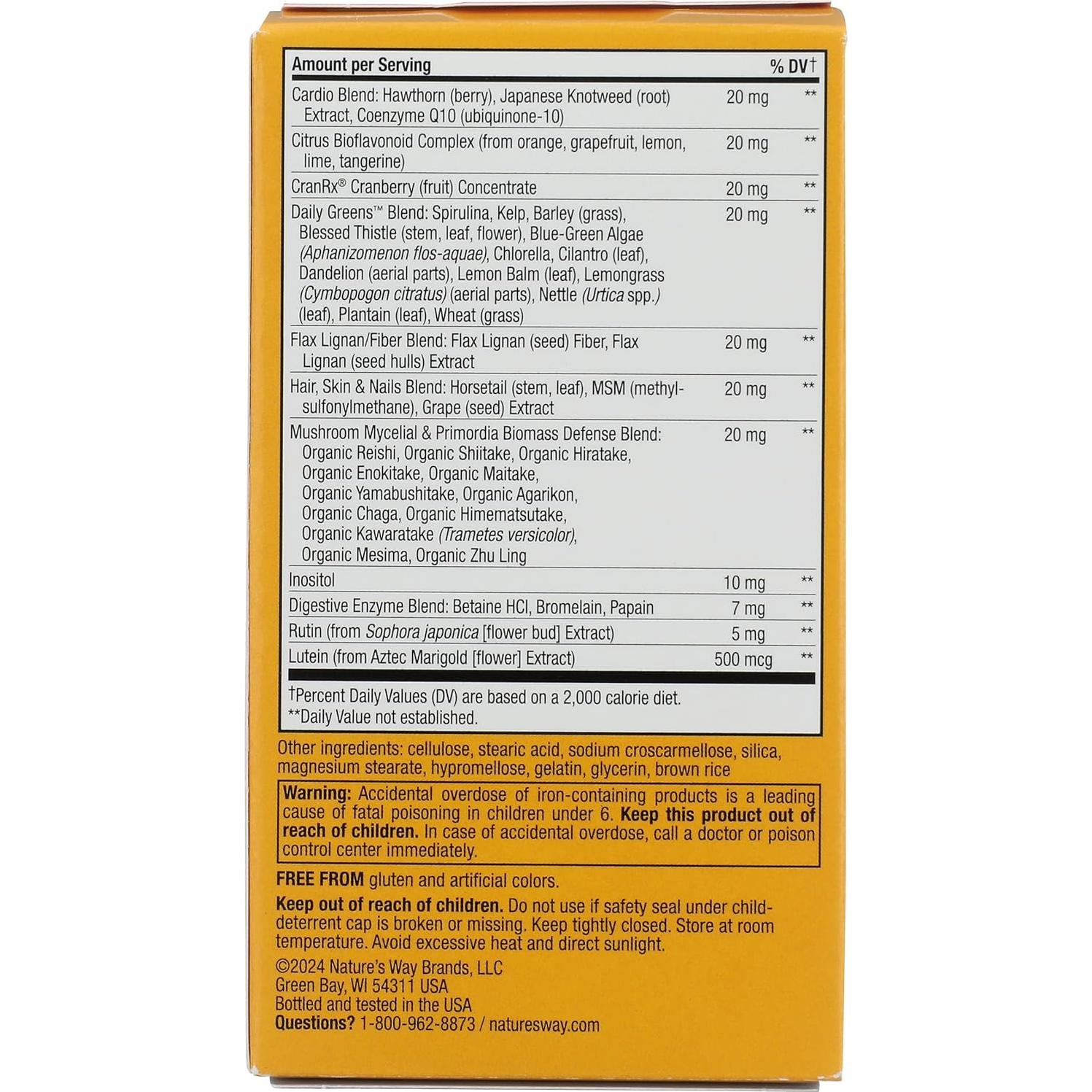 Multivitamínico para Mujeres Natures Way Alive! 60 Tabletas