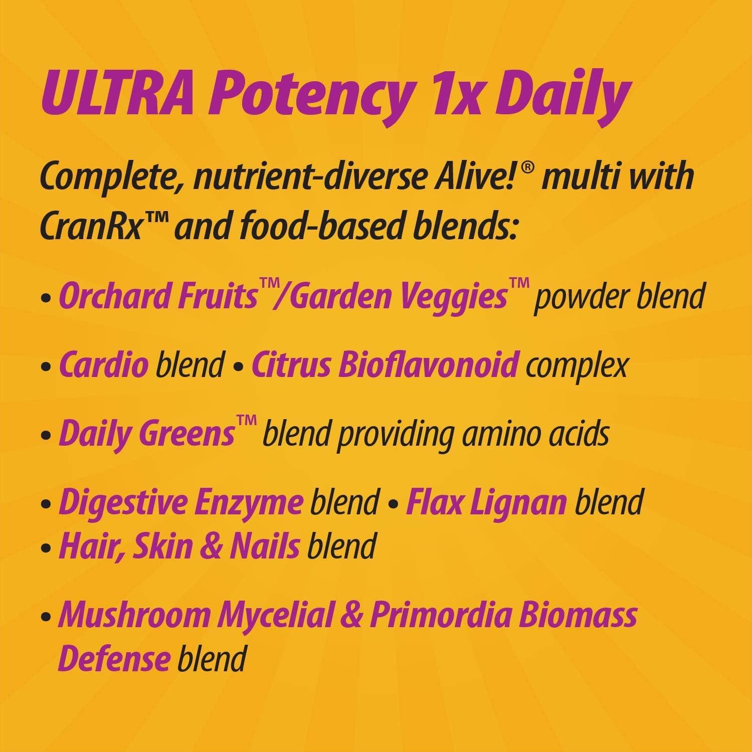 Multivitamínico para Mujeres Natures Way Alive! 60 Tabletas