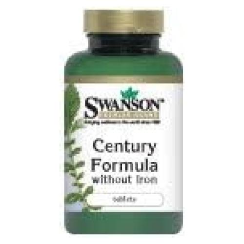 Multivitamina Swanson Century Formula Sin Hierro 130 Tabletas