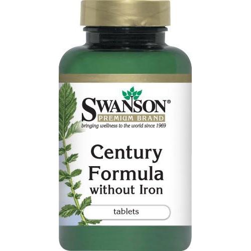 Multivitamina Swanson Century Formula Sin Hierro 130 Tabletas