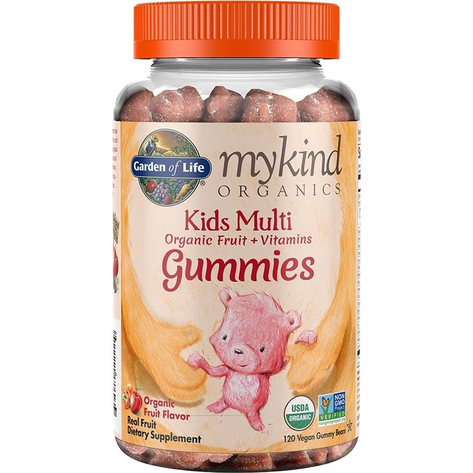 Gomitas Vitaminas Orgánicas para Hombres y Niños - 120 Unidades