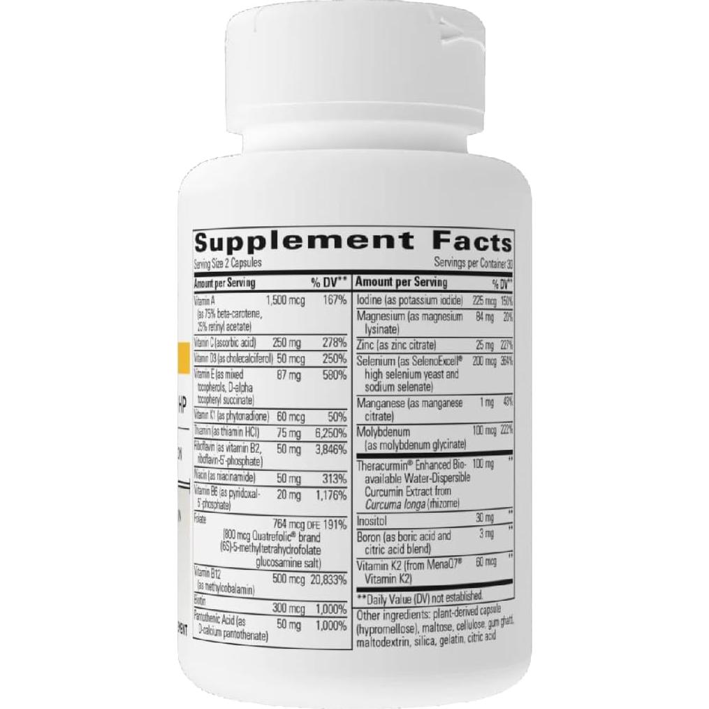 Multivitamínico Diario Integrative Therapeutics HP 60 Cápsulas