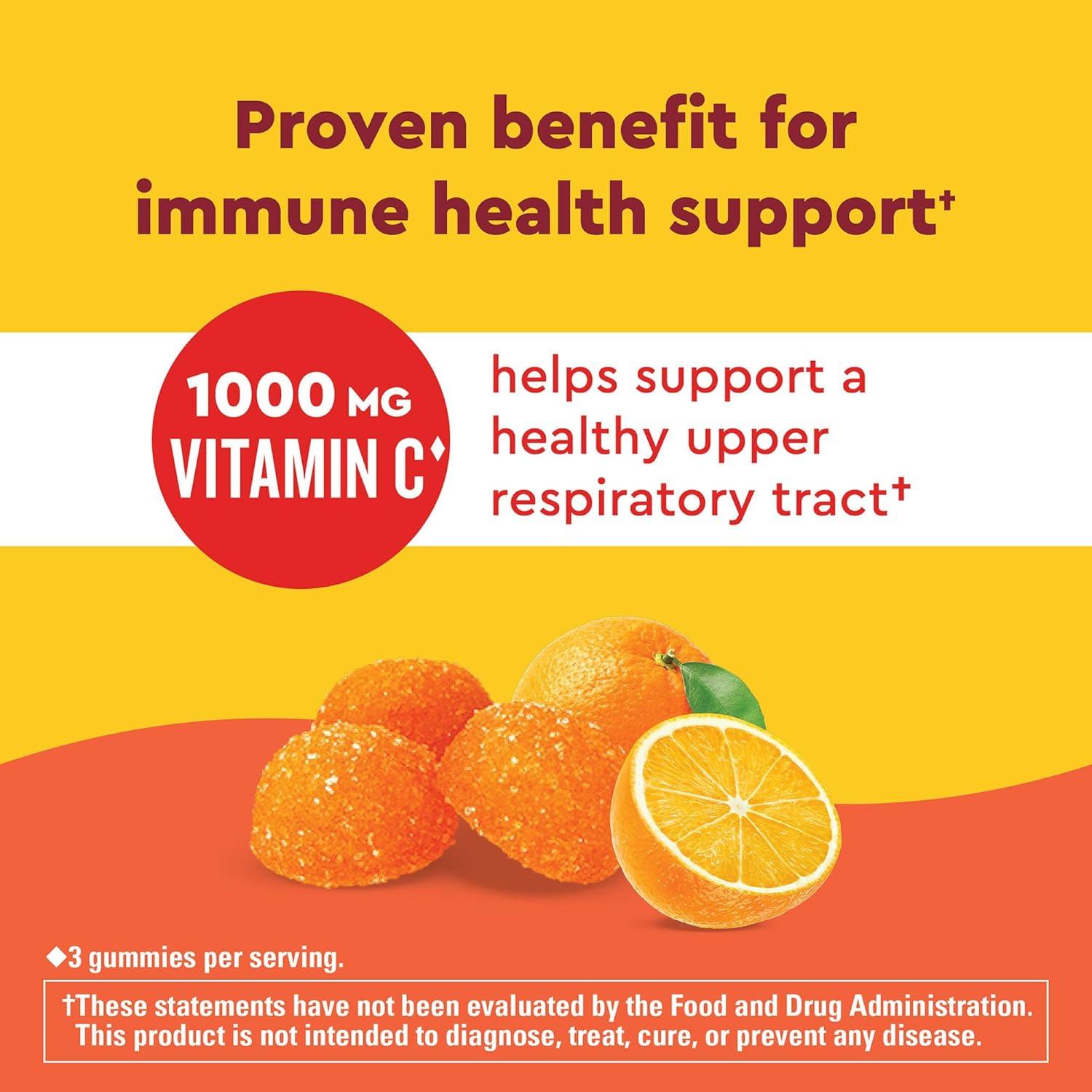 Gominolas ImmuneMAX Nature Made Wellblends 1000mg Vitamina C