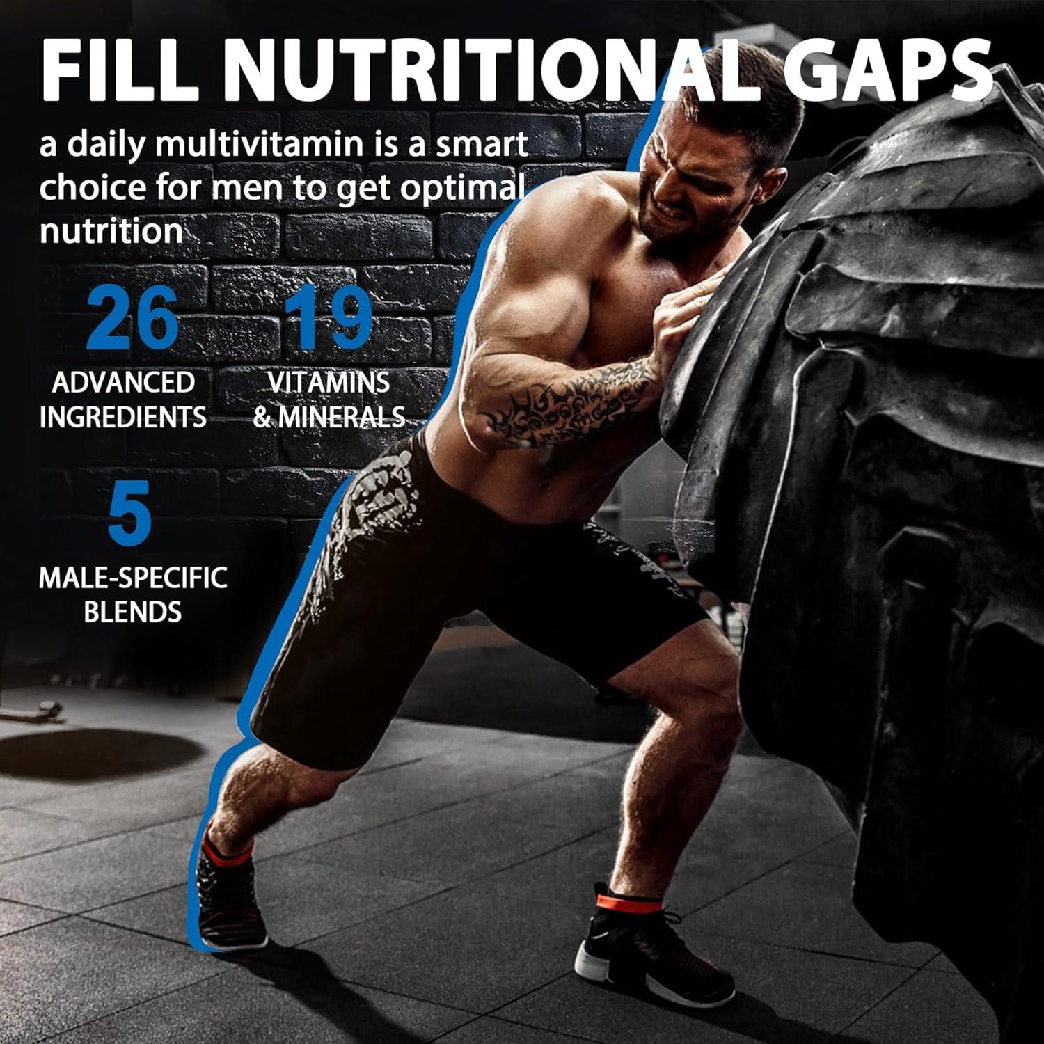 Multivitamina Metilada para Hombres ENVYCURE 120 Gominolas