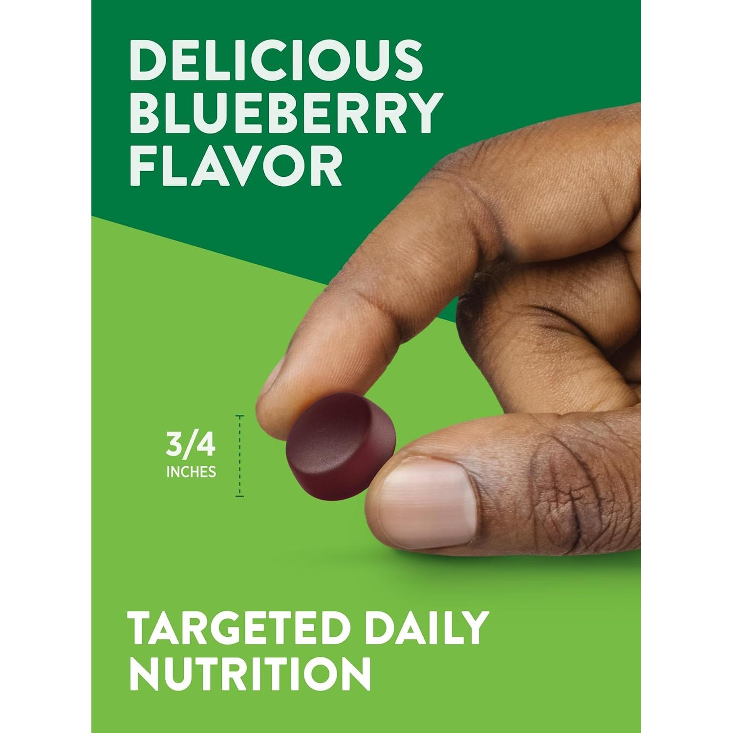 Multivitamina Gominolas para Hombres Verdad de la Naturaleza 70 Unidades Sabor Arándano