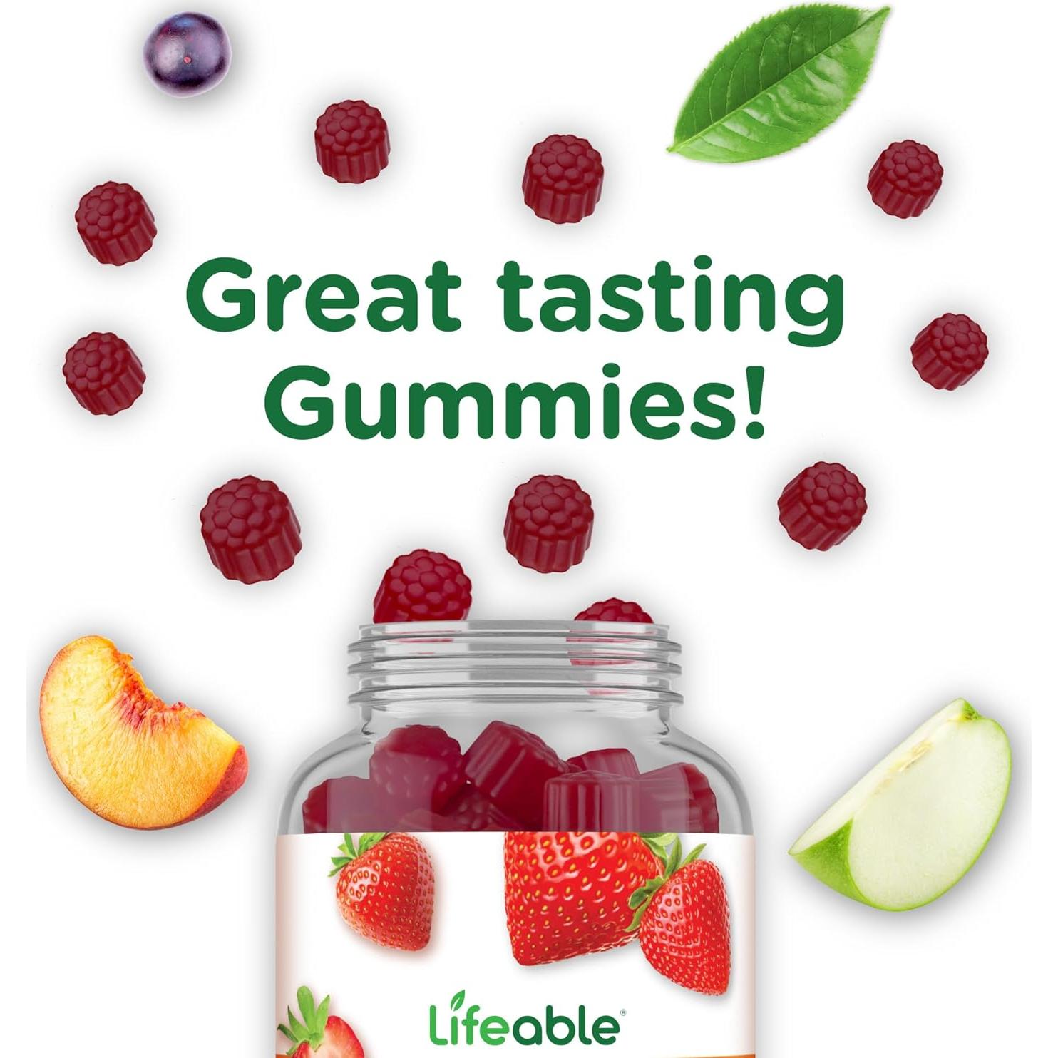 Multivitamina Gominolas Lifeable para Hombres 90 Unidades