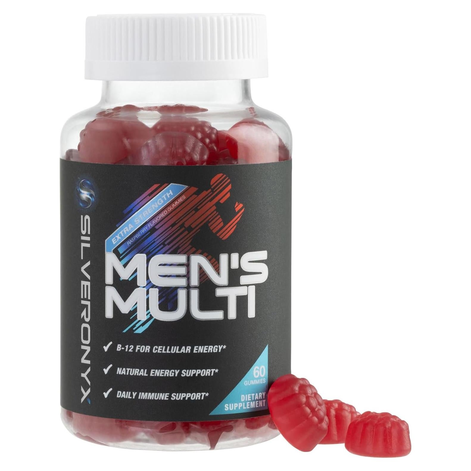 Multivitamina Gominolas para Hombres SilverOnyx 60 Unidades