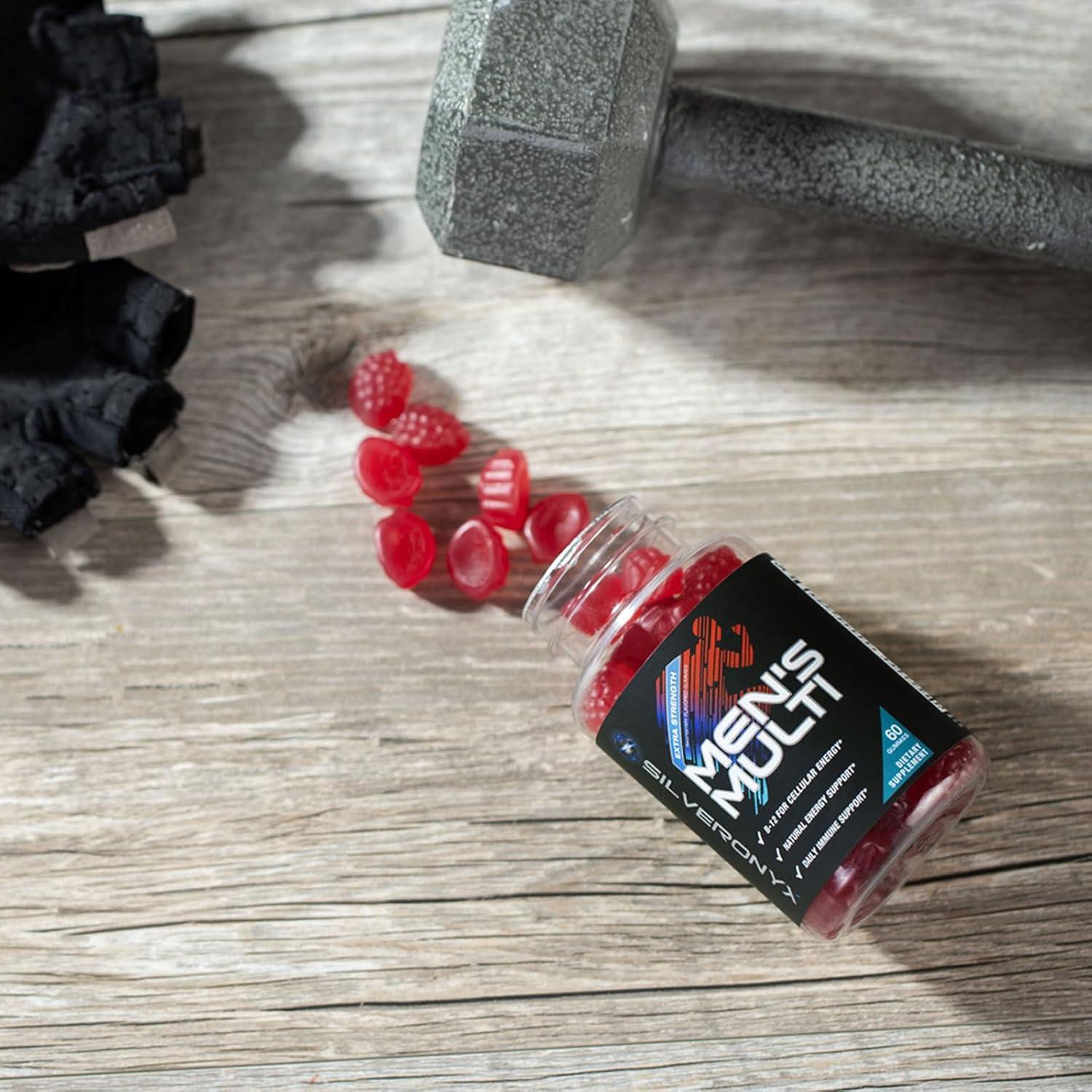 Multivitamina Gominolas para Hombres SilverOnyx 60 Unidades