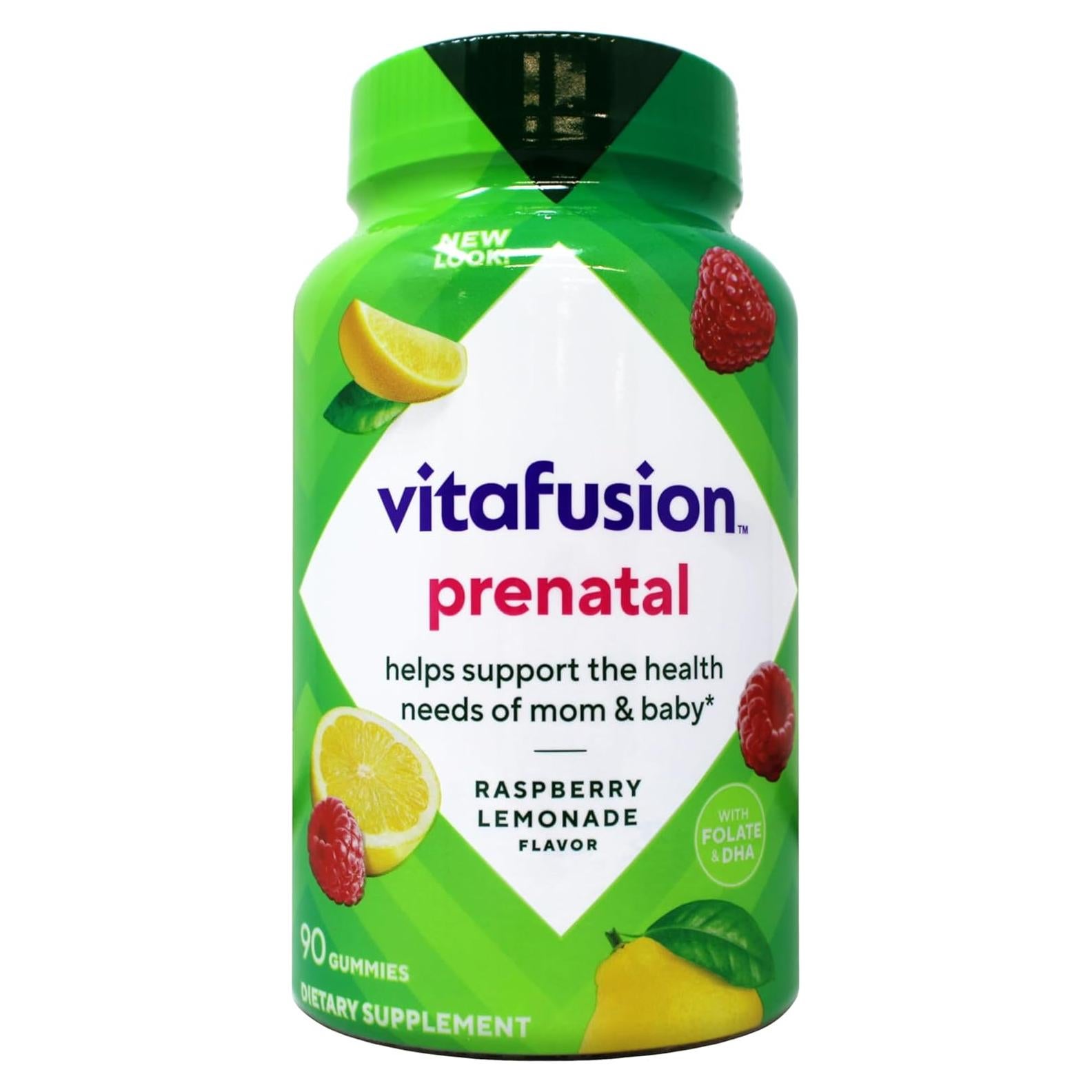 Vitaminas Gummy Prenatales Vitafusion 90 Gummies 311g