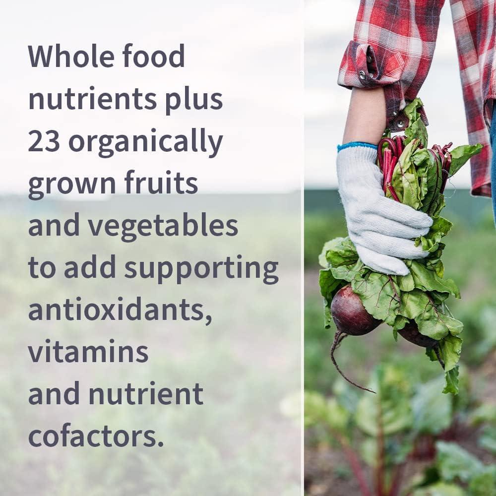 Multivitamínico Orgánico Jardín de Vida Mujeres + Suplemento Hierro 60 Cápsulas