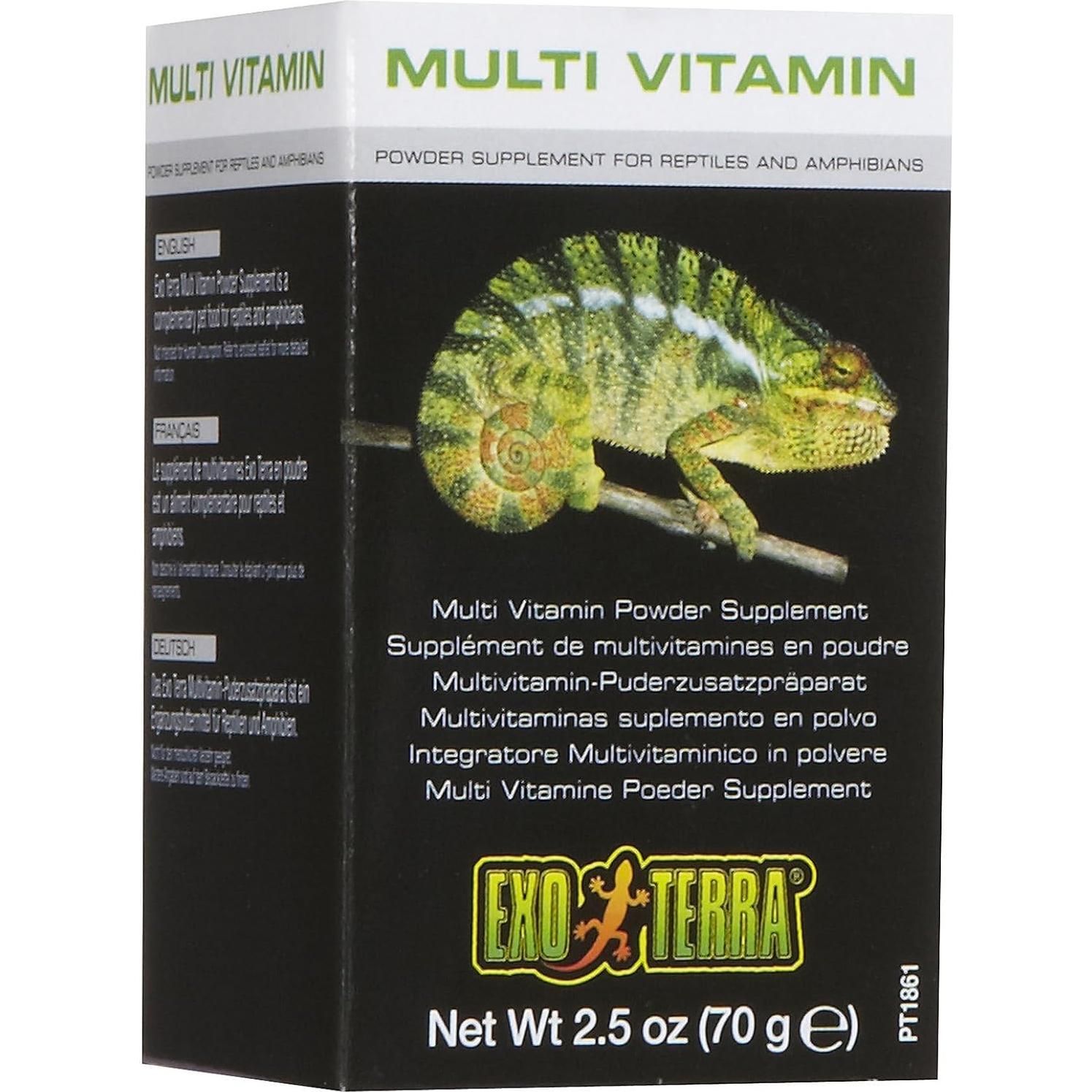 Suplemento en polvo multivitaminas Exo Terra 70.87 g para reptiles