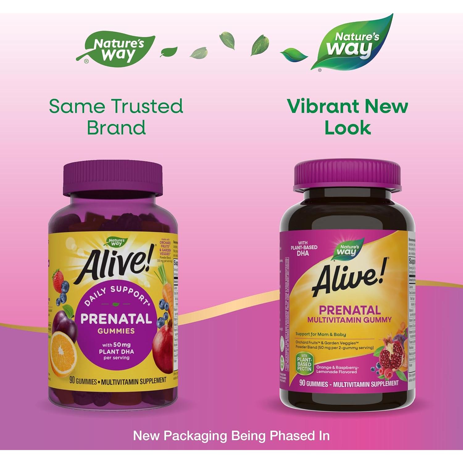 Gominolas Multivitamínicas Prenatales Nature's Way 90 Unidades