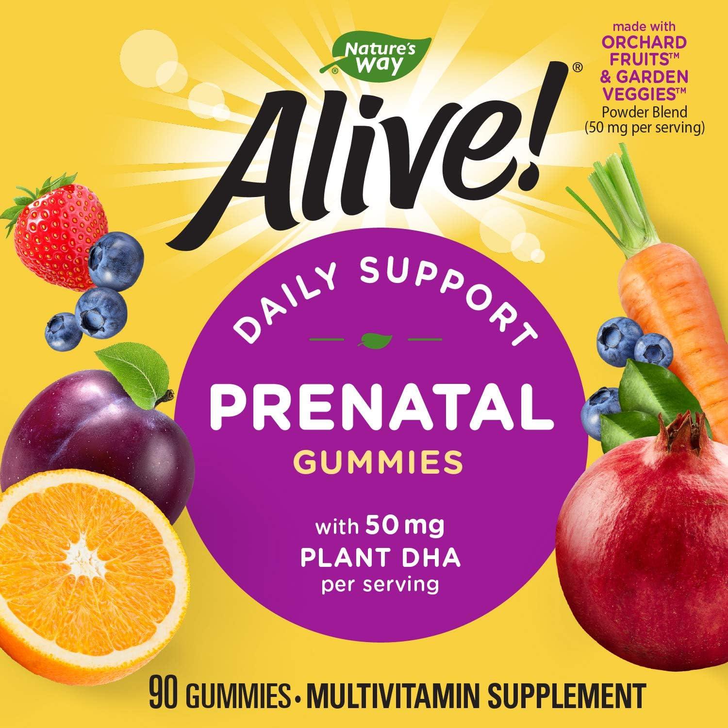Gominolas Multivitamínicas Prenatales Nature's Way 90 Unidades