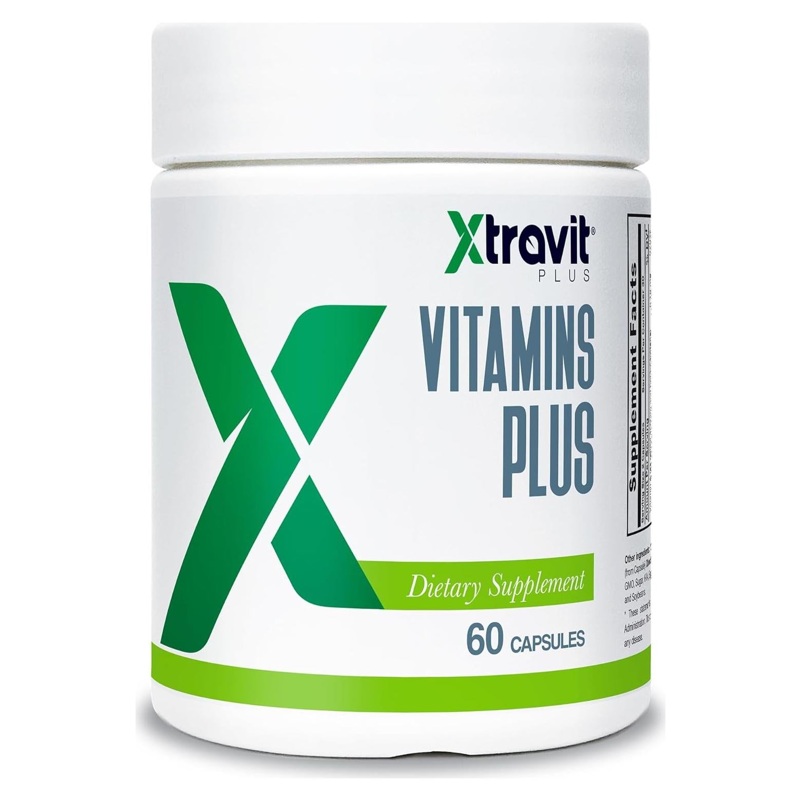 Suplemento Multivitamínico Natural Xtravit - 60 Cápsulas